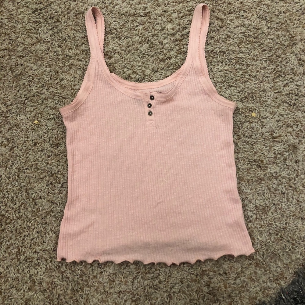 Pink Abercrombie tank top